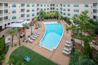 Resort style pool