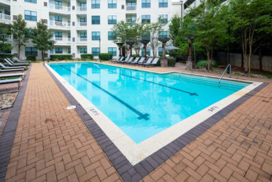 Resort style pool
