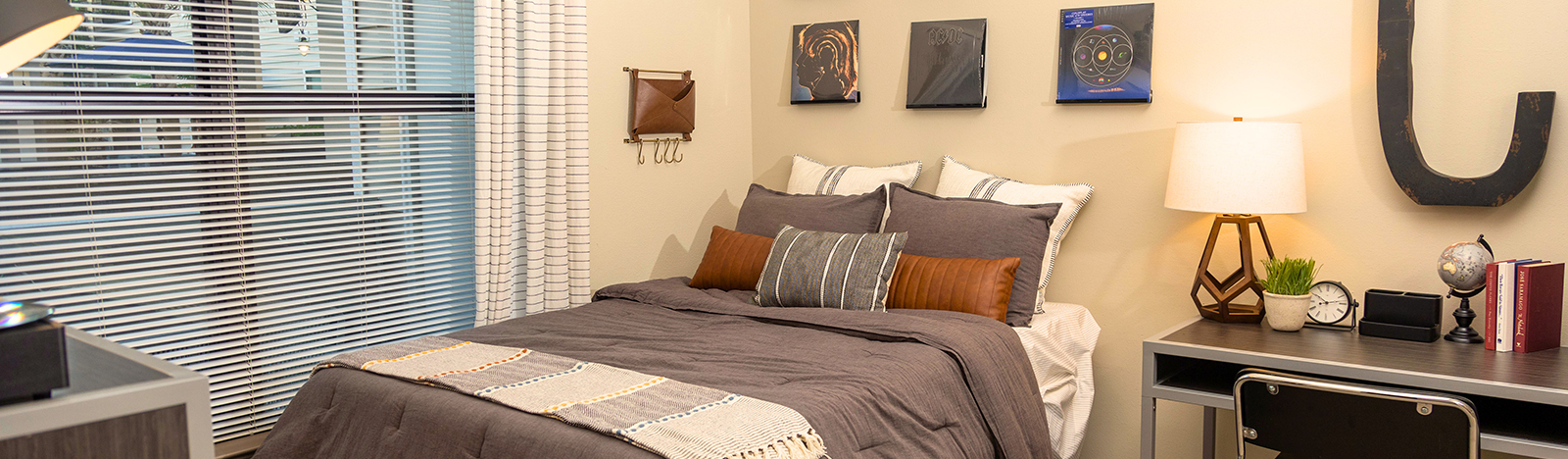 Fully furnished bedroom