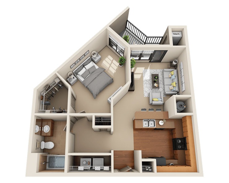 A - The Scholar Floor plan