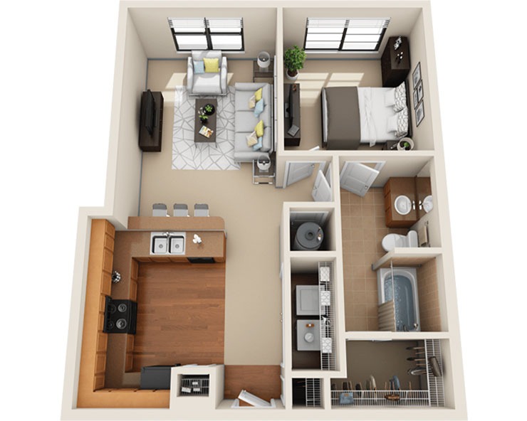 A3 - Cockaboose Floor plan